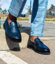 Load image into Gallery viewer, 227 - Lufiano Slip On: Blue