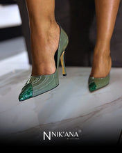 Load image into Gallery viewer, iLVi041-High Heels: Green