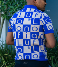 Load image into Gallery viewer, LFN007: Knit Top:Royal blue-Beige