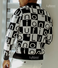 Load image into Gallery viewer, LFN007: Long sleeve Knit Top: Black-White