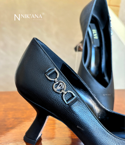 iLVi007-High Heels: Black