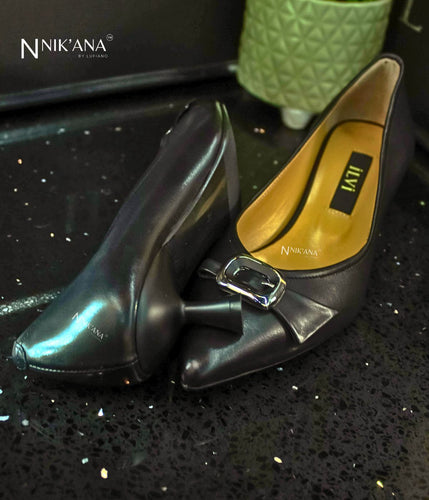 iLVi028-High Heels: Black