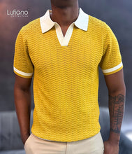 Load image into Gallery viewer, LFN023: Knit Top:Cream-Mustard