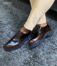 Load image into Gallery viewer, 242 - Lufiano Lace up: Brown