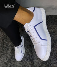 Load image into Gallery viewer, 216 - Lufiano Leather Sneaker- White