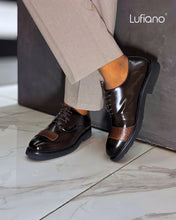 Load image into Gallery viewer, 145  Lufiano Lace Up: Brown