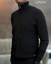Load image into Gallery viewer, LFN038:Cardigen Knit Top: Black