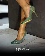 Load image into Gallery viewer, iLVi041-High Heels: Green