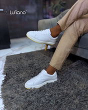 Load image into Gallery viewer, 249 - Lufiano  Leather Sneaker- White