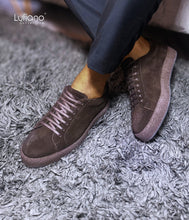 Load image into Gallery viewer, 245 - Lufiano Leather Sneaker- Brown