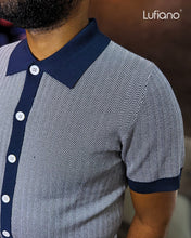 Load image into Gallery viewer, LFN037: Knit Top:D.blue-grey