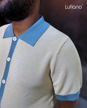 Load image into Gallery viewer, LFN031: Knit Top:Green-beige