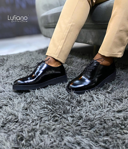 229B Lufiano Lace Up: Black