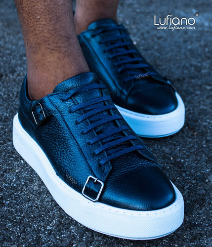 200  Lufiano Lace Up : Navy