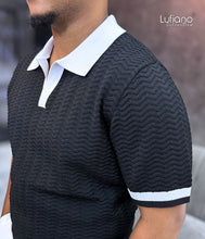 Load image into Gallery viewer, LFN023: Knit Top:Ecru-Black