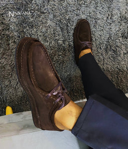 iLVi070-Lace up: Brown