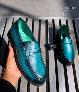 227 - Lufiano Slip On: Green