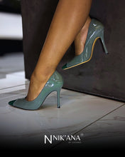 Load image into Gallery viewer, iLVi041-High Heels: Green