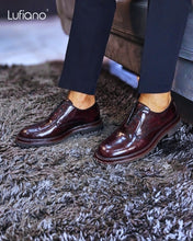 Load image into Gallery viewer, 253 - Lufiano Lace up: Burgundy