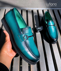 227 - Lufiano Slip On: Green