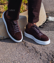 Load image into Gallery viewer, 232 - Lufiano Leather Sneaker- Brown