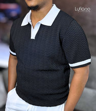 Load image into Gallery viewer, LFN023: Knit Top:Ecru-Black