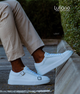 200  Lufiano Lace Up : White