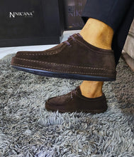 Load image into Gallery viewer, iLVi070-Lace up: Brown