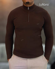 Load image into Gallery viewer, 11509: Cardigan: Brown