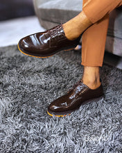 Load image into Gallery viewer, 240 - Lufiano Lace up: Brown