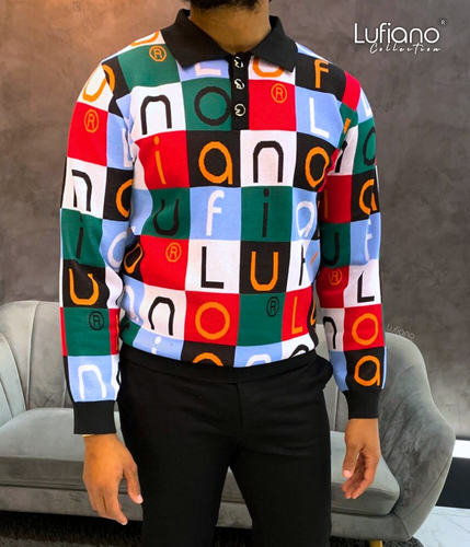 LFN007: Long sleeve Knit Top: Colored