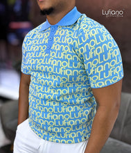 Load image into Gallery viewer, LFN024: Knit Top:Blue-yellow