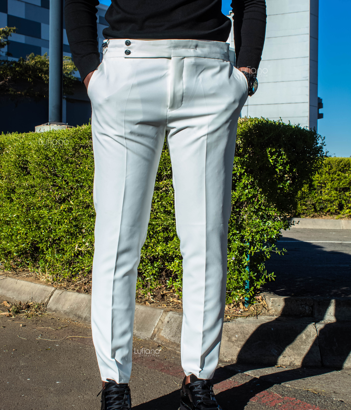 パンツ CTHY LUXURYMATERIALTROUSERS by BISHUWOOL LUXURY MATERIAL