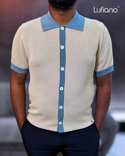 Load image into Gallery viewer, LFN031: Knit Top:Green-beige