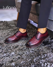 Load image into Gallery viewer, 256 - Lufiano Lace up: Burgundy