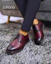 Load image into Gallery viewer, 256 - Lufiano Lace up: Burgundy
