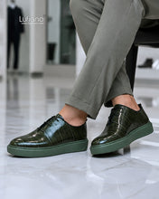 Load image into Gallery viewer, 257 - Lufiano Lace up: Olive