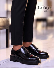 Load image into Gallery viewer, 167  Lufiano Lace Up: Black- Copper