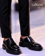 Load image into Gallery viewer, 167  Lufiano Lace Up: Black- Olive