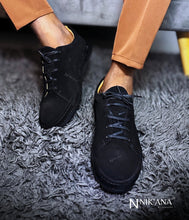 Load image into Gallery viewer, iLVi113-Lace up: Black