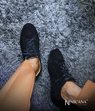 Load image into Gallery viewer, iLVi113-Lace up: Black