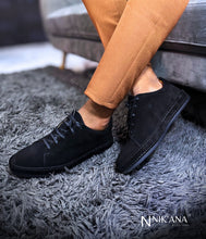 Load image into Gallery viewer, iLVi113-Lace up: Black