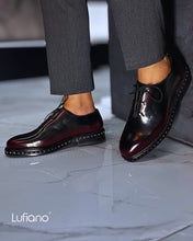 Load image into Gallery viewer, 243 - Lufiano Lace up: Burgundy
