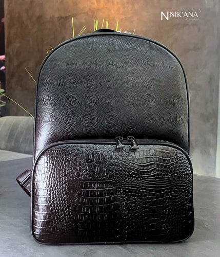 SKARLET001B- Black Backpack