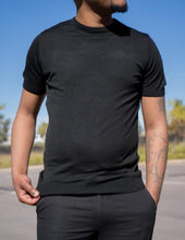 Load image into Gallery viewer, 2301: Konko Knit Top: Black