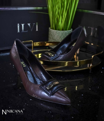 iLVi031-High Heels: Brown