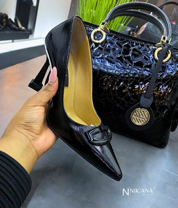 SKARLET019-Black Hand bag