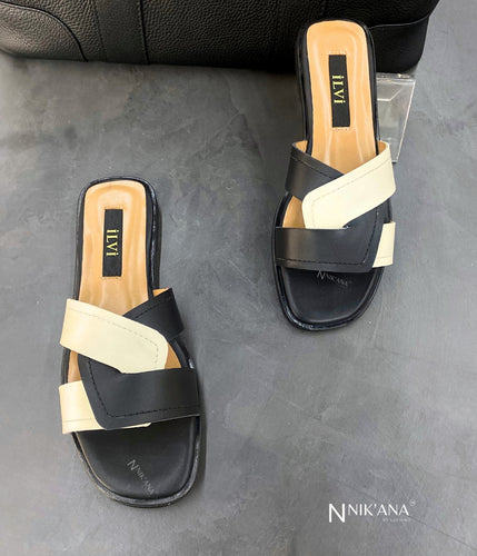 iLVi087-Sandals: Black