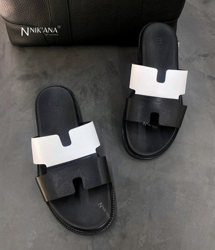 iLVi092-Sandals: Black