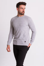 Load image into Gallery viewer, 11358: Round Neck  Jersey: Light Grey